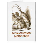 Uncommon Nonsense (Lobster Quadrille Wonderland) Greeting Cards