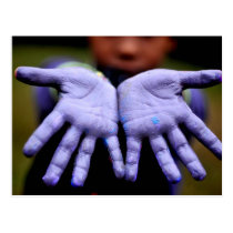 Uncommonly Beautiful postcard (hands) postcards