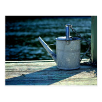 Uncommonly Beautiful postcard (watering can) postcards