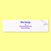 Unconditional Receiving bumper stickers