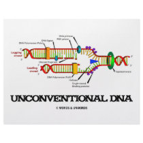Unconventional DNA (DNA Replication Humor) letterhead by wordsunwords Unconventional DNA (DNA Replication Humor) letterhead