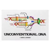 Unconventional DNA (DNA Replication Humor) stationery