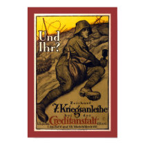 Und Ihr? - 7th War Loan (border) posters