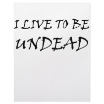 Undead letterhead by szclothingdesigns Undead letterhead