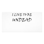 Undead Customized Photo Card