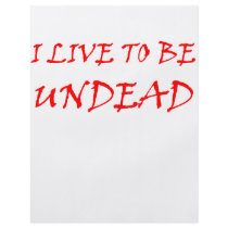 Undead (red) flyers