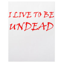 Undead (red) letterhead