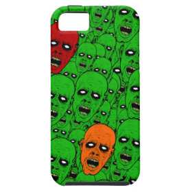 Undead Zombie Heads iPhone 5 Case