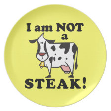 animal rights message plate