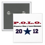 Under $10 | P.O.L.O. Obama button buttons