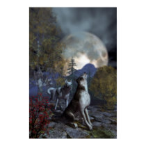 Under A Howling Moon posters