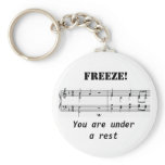Under a rest keychain