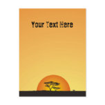 Under African skies: Africa Sunset Postcards
