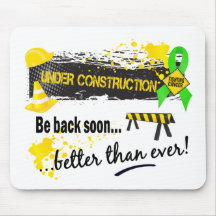 Under Construction Non-Hodgkin's Lymphoma Mouse Pad