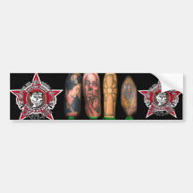 under my skin Bumper Sticker
