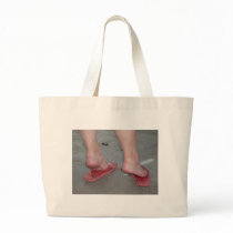 UNDER MY SOLES CANVAS BAG