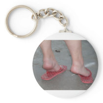 UNDER MY SOLES KEYCHAIN