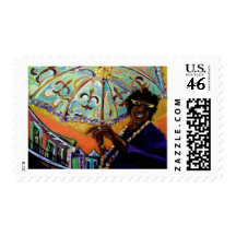 Under my Umbrella Postage Stamps