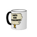 Under New Management Mug by weddingpartygifts Under New Management Mug