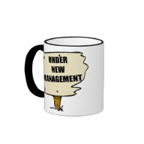 Under New Management Mug
