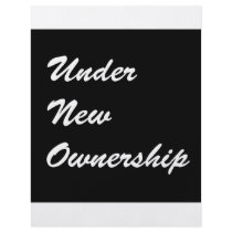 Under New Ownership flyers by paulnsheryl Under New Ownership flyers