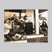 Under Pressure Unplugged postcard postcards