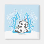 Under the Bamboo Tree Magnet (more styles)