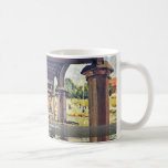 Under The Bridge At Hampton Court By Sisley Alfred Mugs