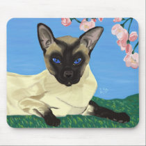 Under the Cherry Blossoms mousepad mousepads