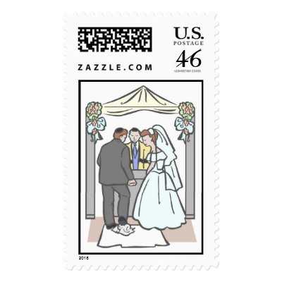 Under the Chupah (1) Postage Stamp