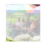 Under the Colorful Umbrellas Memo Notepad