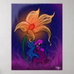 Under the Flower She Wilts Print