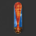 Under the Golden Gate Bridge skateboards