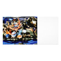 Under the Hood Abstract Picture Card