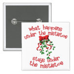 Under the Mistletoe Button