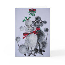 Under the Mistletoe Greeting Cards