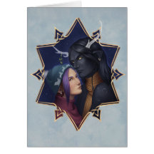 Under the Mistletoe Card