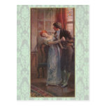 Under the Mistletoe Postcard
