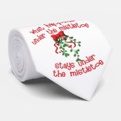 Under the Mistletoe tie