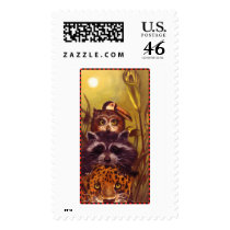 Under the moon stamps