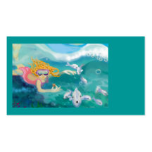 Under the ocean business cards
