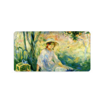 Under the Orangetree by Berthe Morisot Address Label