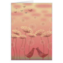 "Under The Queen Annes Lace" Illustration Card by EuphorianChic "Under The Queen Annes Lace" Illustration Card