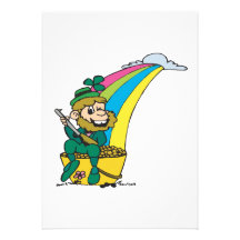 Under The Rainbow Personalized Announcements