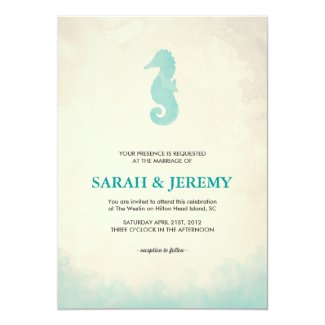 Under the Sea 5x7 Paper Invitation Card