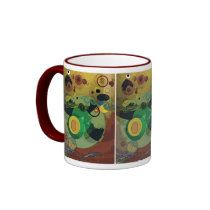 Under the Sea - Abstract Coffee Mugs