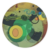 Under the Sea - Abstract Sticker