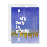 "UNDER THE SEA" ATLANTIS THEMED PARTY INVITATION