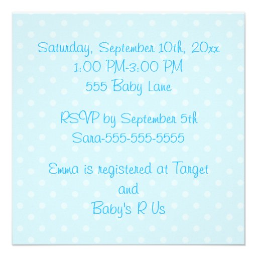 Under the Sea Baby Shower 5.25x5.25 Invitation