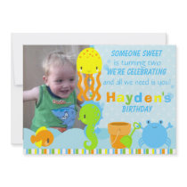 Under the Sea Birthday Invitation